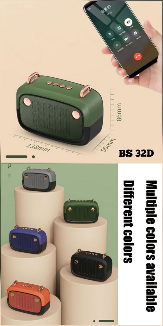 SPEAKER BLUETOOTH BS 32D